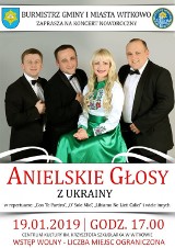 Koncert noworoczny w Witkowie: zaśpiewają "Anielskie Głosy" z Ukrainy