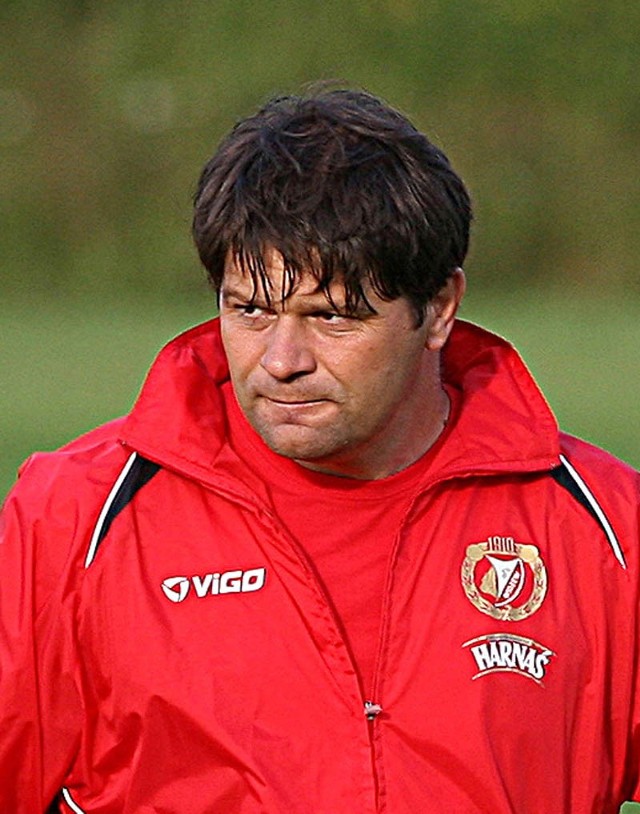 Radosław Mroczkowski, trener piłkarzy Widzewa