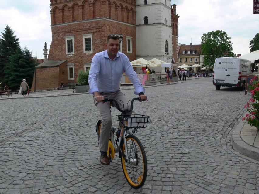 Burmistrz po pierwszej jeździe ocenił, że rowery są bardzo...