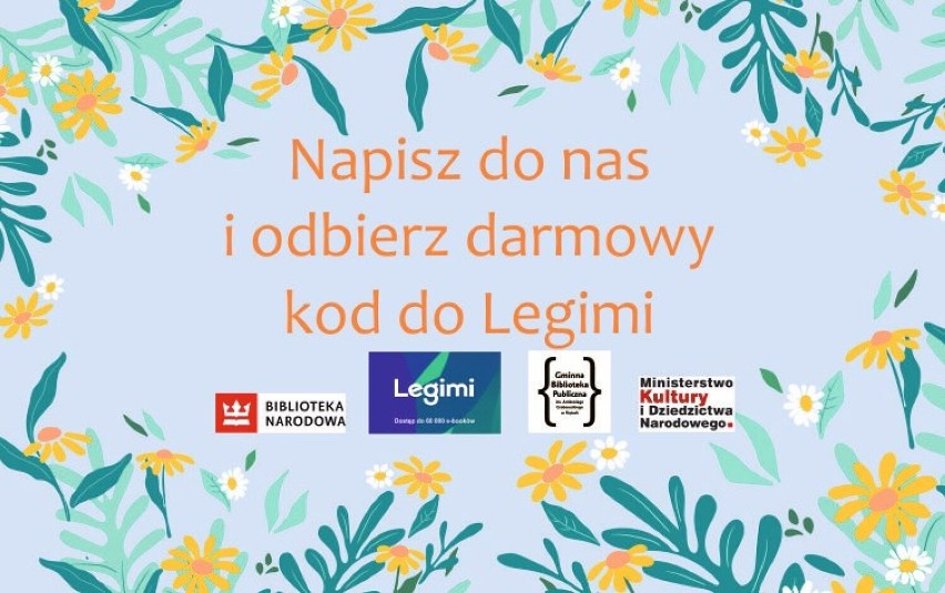 Biblioteka oferuje bezpłatne kody do aplikacji Legimi...