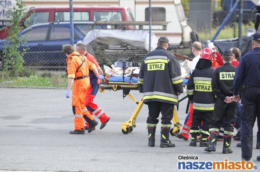 Wypadek ośmioletniego Bartka z Oleśnicy