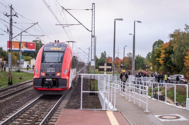 Nowy przystanek Adamowo, w pobliżu Wolsztyna, zwiększy dostęp do kolei.