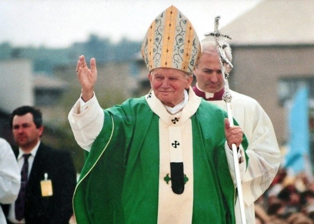 Jan Paweł II w Rzeszowie, 2 czerwca 1991 roku.