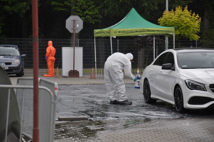 Mobilny punkt pobrań w Pleszewie już działa. Może z niego skorzystać około 700 osób