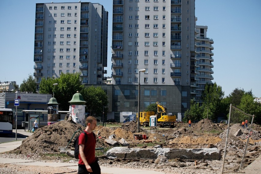 W ramach budowy linii tramwajowej do Górki Narodowej...