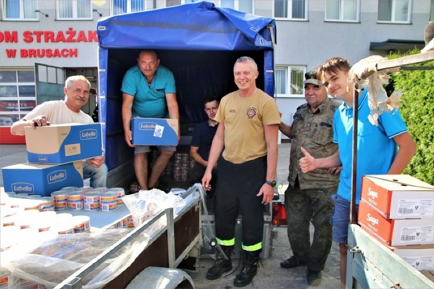 Brusy pomagają Ukrainie dotkniętej klęską żywiołową  