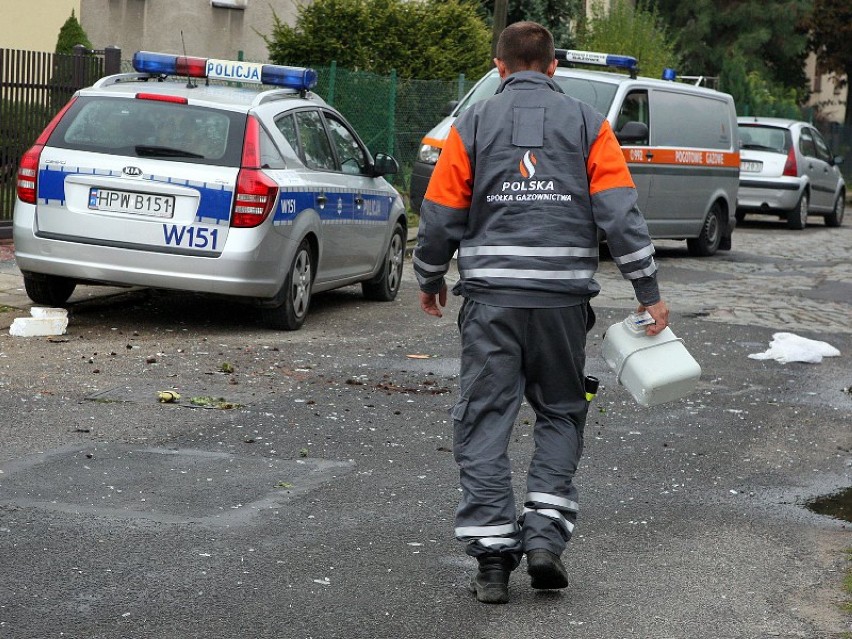 Wybuch gazu na ul. Różanej w Szczecinie. Jedna osoba ranna [wideo, zdjęcia]
