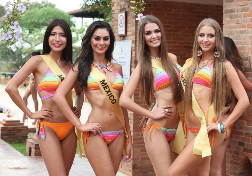 Miss Grand International 2014. Kandydatki w strojach kąpielowych [ZDJĘCIA]