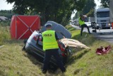 Tragiczny wypadek w miejscowości Dzbanki (gmina Szczerców). Nie żyje jedna osoba