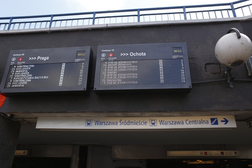 Wyświetlacze w centrum już działają. Z "patelni" dowiemy się o odjazdach tramwajów