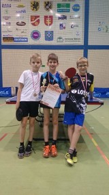 Mistrzostwa powiatu wejherowskiego szkół podstawowych  w drużynowym tenisie stołowym chłopców