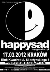 Kraków: koncert Happysad w klubie Kwadrat