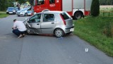 Powiat malborski. Zderzyły się dwa samochody, trzy kobiety doznały obrażeń
