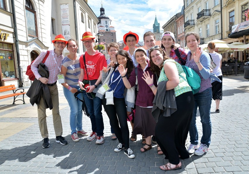 ŚDM w Lublinie. Pielgrzymi zwiedzają miasto