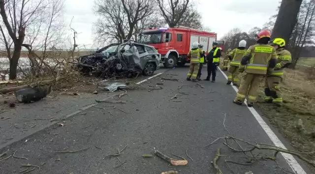 Do tragicznego wypadku doszło w Nowy Rok na trasie DK 22 Kostrzyn nad Odrą - Słońska.
