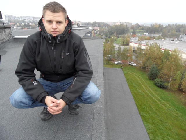 Pan Kamil uratował 31-latkę, która chciała skoczyć z dachu