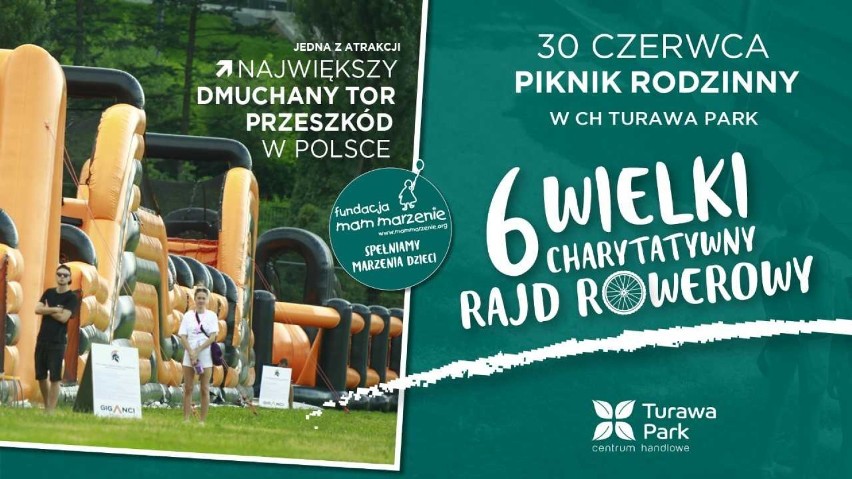 W sobotę 6. edycja Wielkiego Charytatywnego Rajdu Rowerowego...