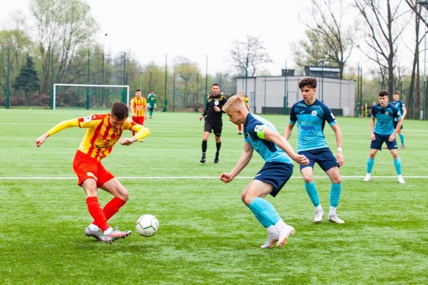 1.05.2021, Centralna Liga Juniorów U-18: Hutnik Kraków -...