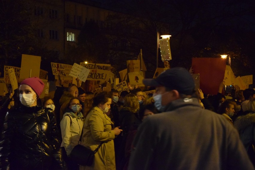 Protest kobiet w Katowicach, 27 października