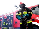 Pożar w mikołowskiej komendzie policji 