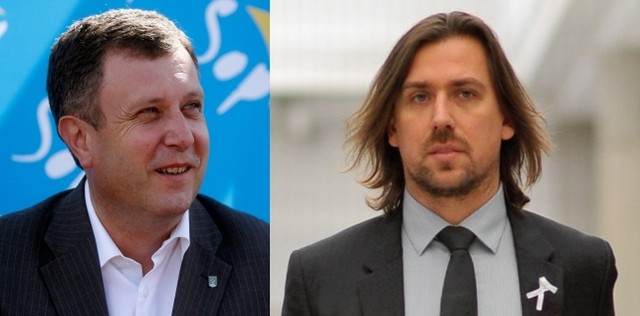 Poseł PiS, Tomasz Kaczmarek, znany jako "Agent Tomek" (po prawej) donosi na prezydenta Sopotu