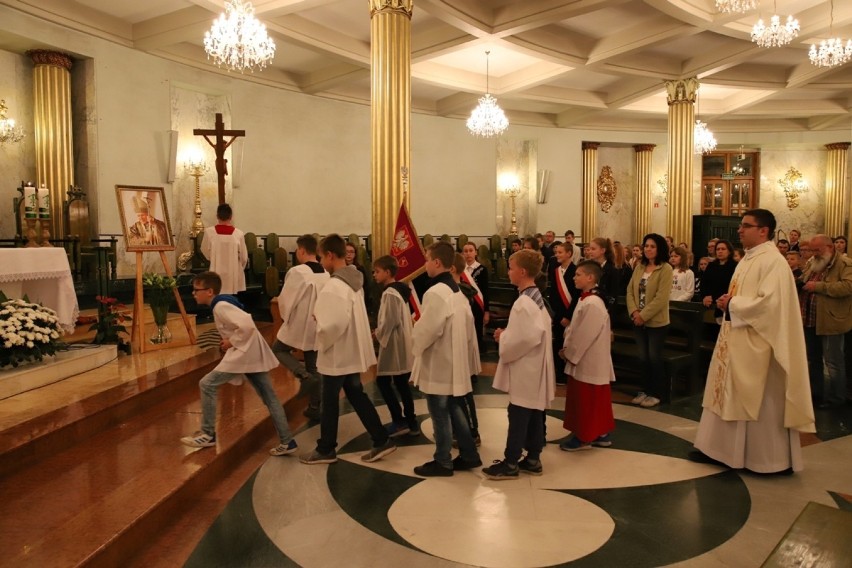 Uczniowie Szkoły Podstawowej im. św. Jana Pawła II w Wysokiem przybyli do sanktuarium w Licheniu 