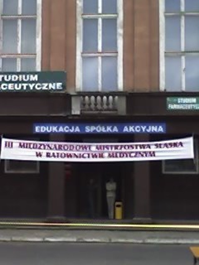 transparent III Międzynarodowych Mistrzostw Śląska w Ratownictwie Medycznym