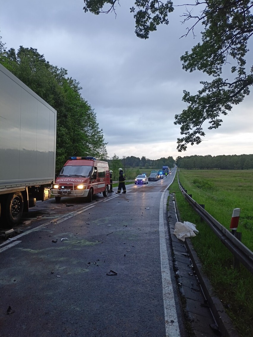 Zakręt śmierci między Trzebielinem a Zielinem