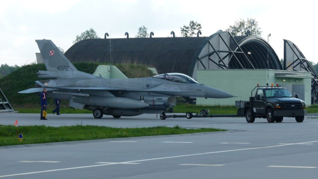 F-16 stacjonują w Łasku od 2008 roku