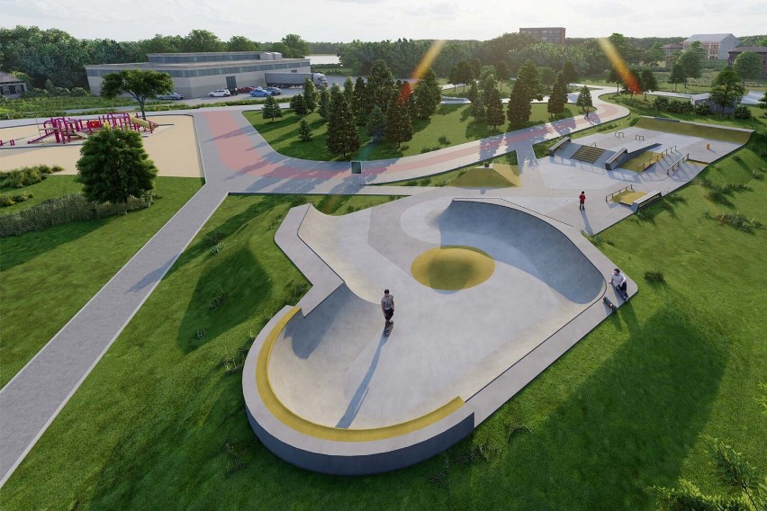 Nowy skatepark w Sępólnie Krajeńskim powstaje na Placu...