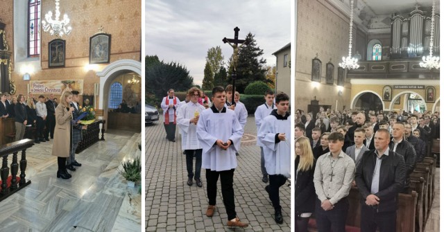 Bierzmowanie 71 młodych parafian w Dobrzyniu nad Wisłą