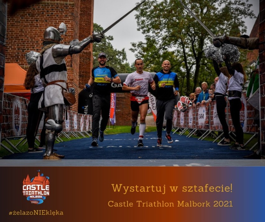 Castle Triathlon Malbork 2021 już w pierwszy weekend września. Organizatorzy ostrzegają: będą dwa dni utrudnień na drogach 