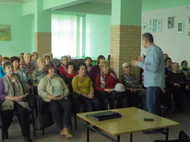 Dr Krzysztof Witkowski z wykładem w Klubie Seniora „Trzecia Zmiana”