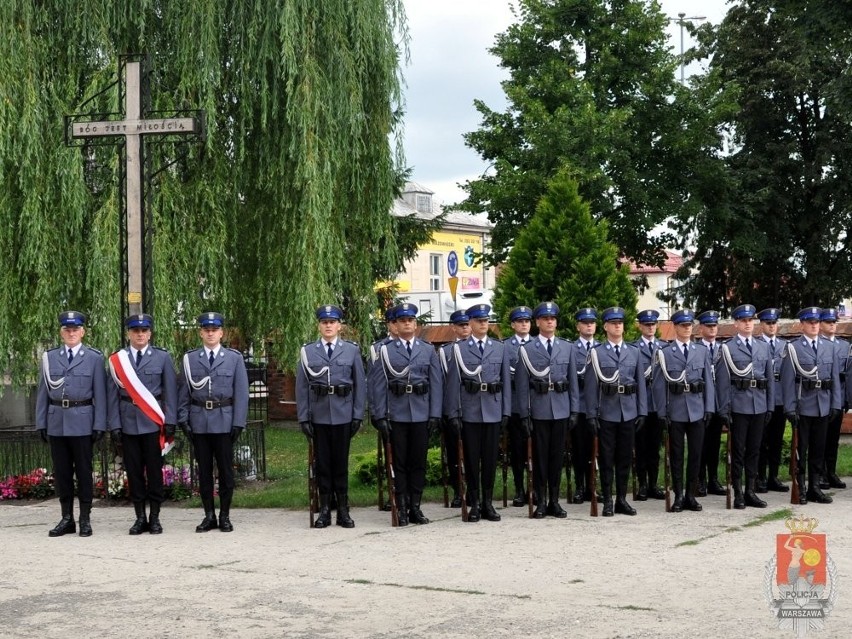 Policja w Nowym Dworze Mazowieckim - uroczystość nadania...