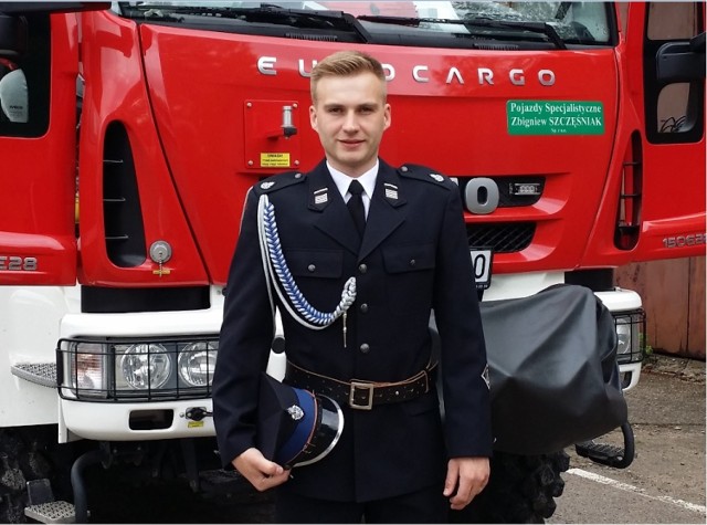 Sukces strażaka z OSP Skierniewice – Mateusz Wójcik, zastępca naczelnika jednostki zajął drugie miejsce w plebiscycie „Dziennika Łódzkiego” Strażak Roku 2016.