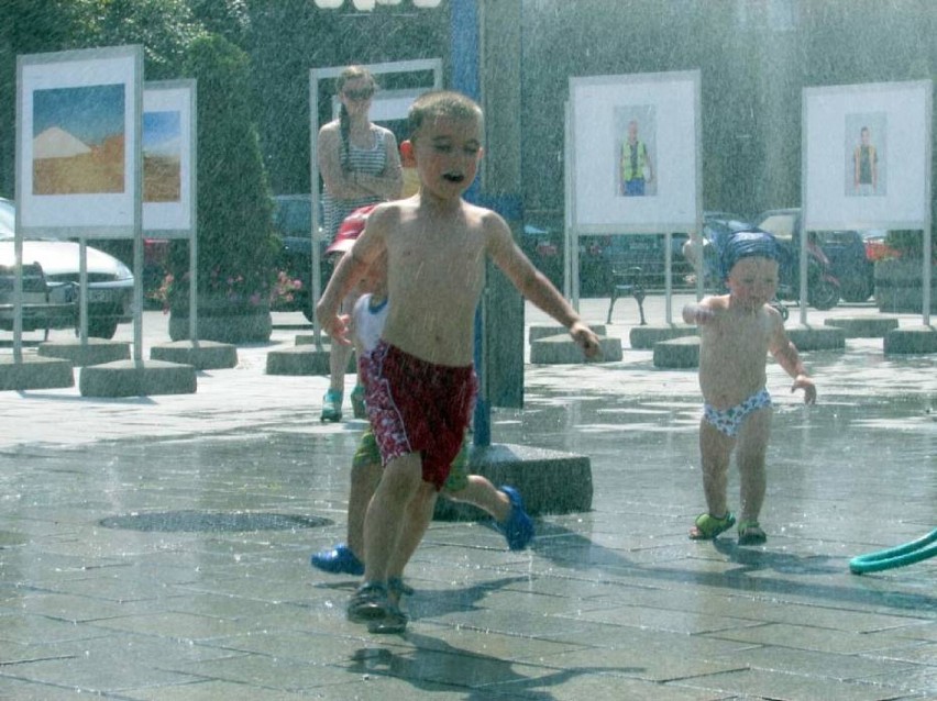 Kurtyna wodna we Wrześni