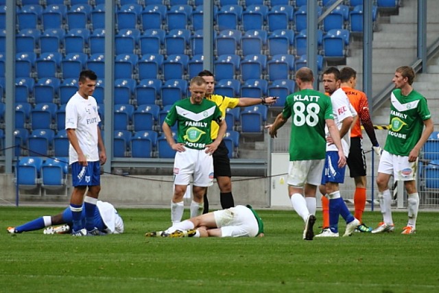 Podbudowani zwycięstwem nad Flotą Świnoujście piłkarze Warty ...