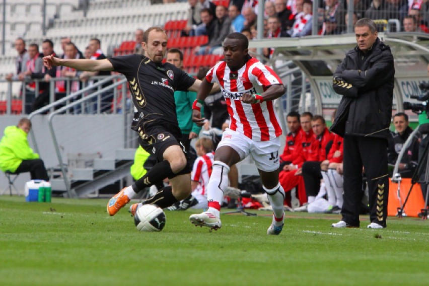 Cracovia pokonała wczoraj Polonię Warszawa 3:1. Bramki dla...