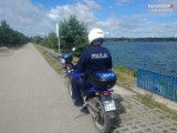 W Dąbrowie Górniczej traficie latem na policjantów na motocyklach i rowerach. Mandaty i kary mogą się posypać 