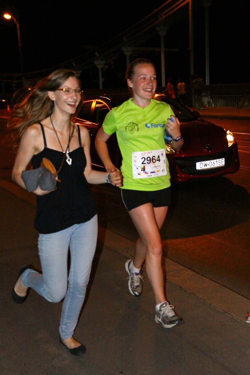 Nieoficjalny Nocny Wrocław Półmaraton 2013