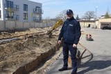 Trwają prace związane z rozbudową KPP w Kościanie ZDJĘCIA