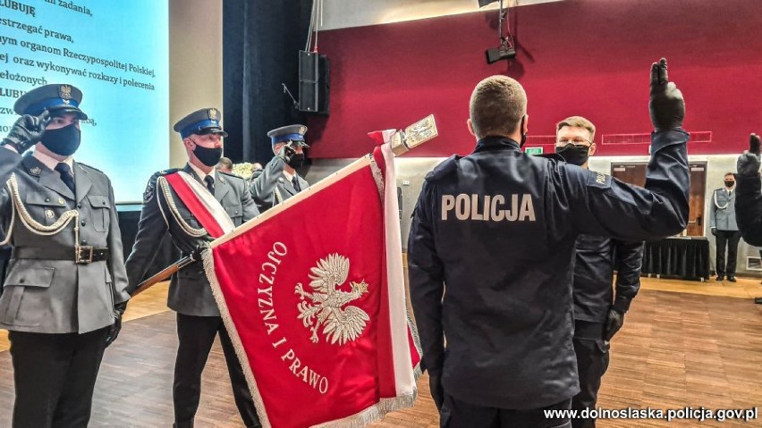 Oto nowi policjanci na Dolnym Śląsku. Zobacz zdjęcia! 