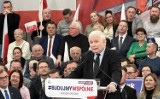 Jarosław Kaczyński w Opocznie. Prezes PiS na spotkaniu "Wolnych Polaków". ZDJĘCIA