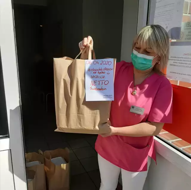 Akcja obiadek dla SOR w Świebodzinie od lokalnych firm
