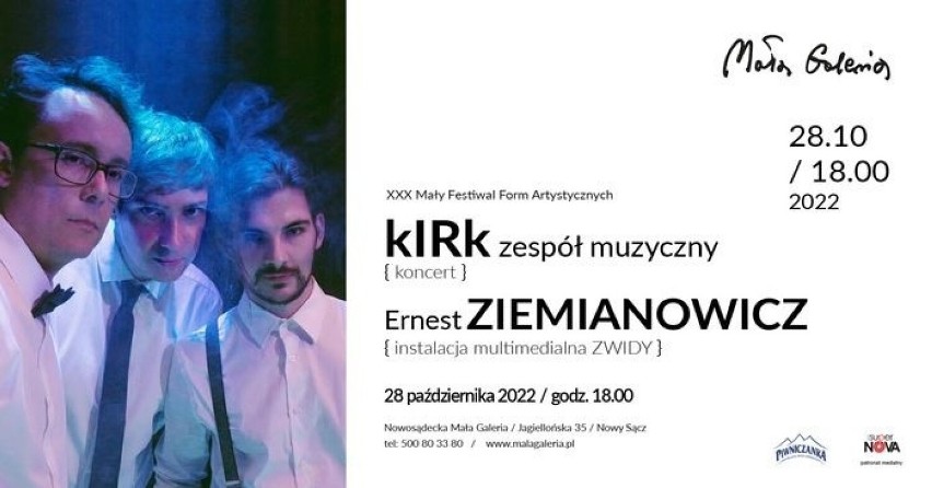 NOWY SĄCZ

Piątek - 28 października

Koncert zespołu KIRK
