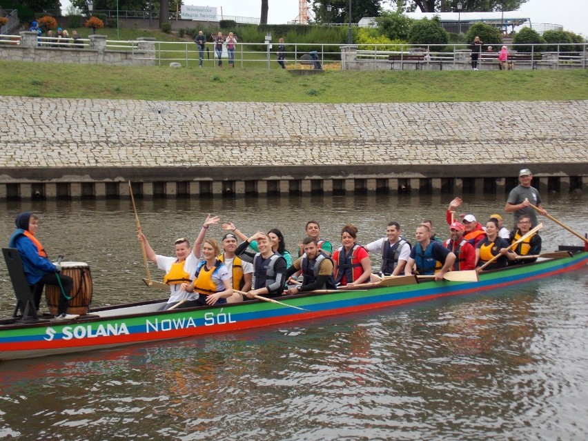 Wyścigi smoczych łodzi w Nowej Soli