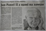 Tak papieża Jana Pawła II żegnali mieszkańcy Malborka i okolic. Wspominamy, co działo się po 2 kwietnia 2005 roku