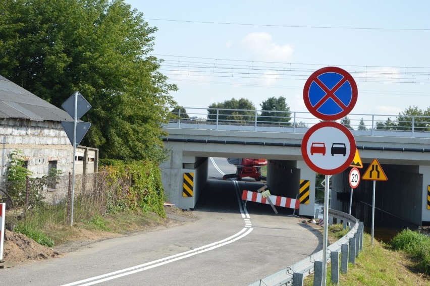 Tunel na ul. Arkadyjskiej w Łowiczu 29 września zostanie otwarty [ZDJĘCIA]