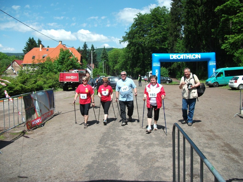 IV Festiwal Nordic Walking Ziemi Wałbrzyskiej w Sokołowsku dla Rais i Stojanowskiej