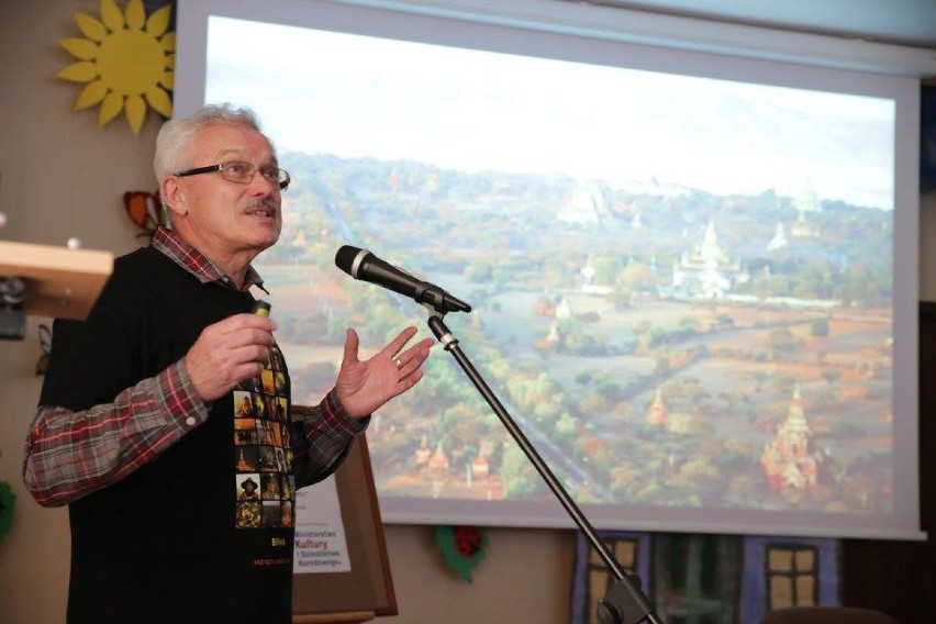 Krzysztof Deszczyński opowiadał o Birmie